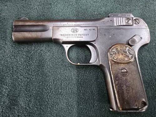 Browning modelo 1910 - 7.65mm 1 carg.