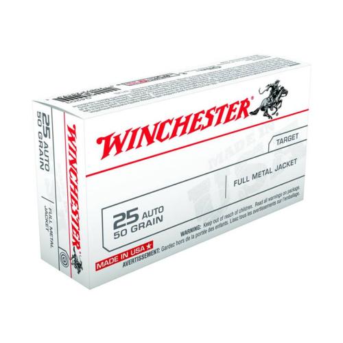 Winchester 25 ACP 50Grs